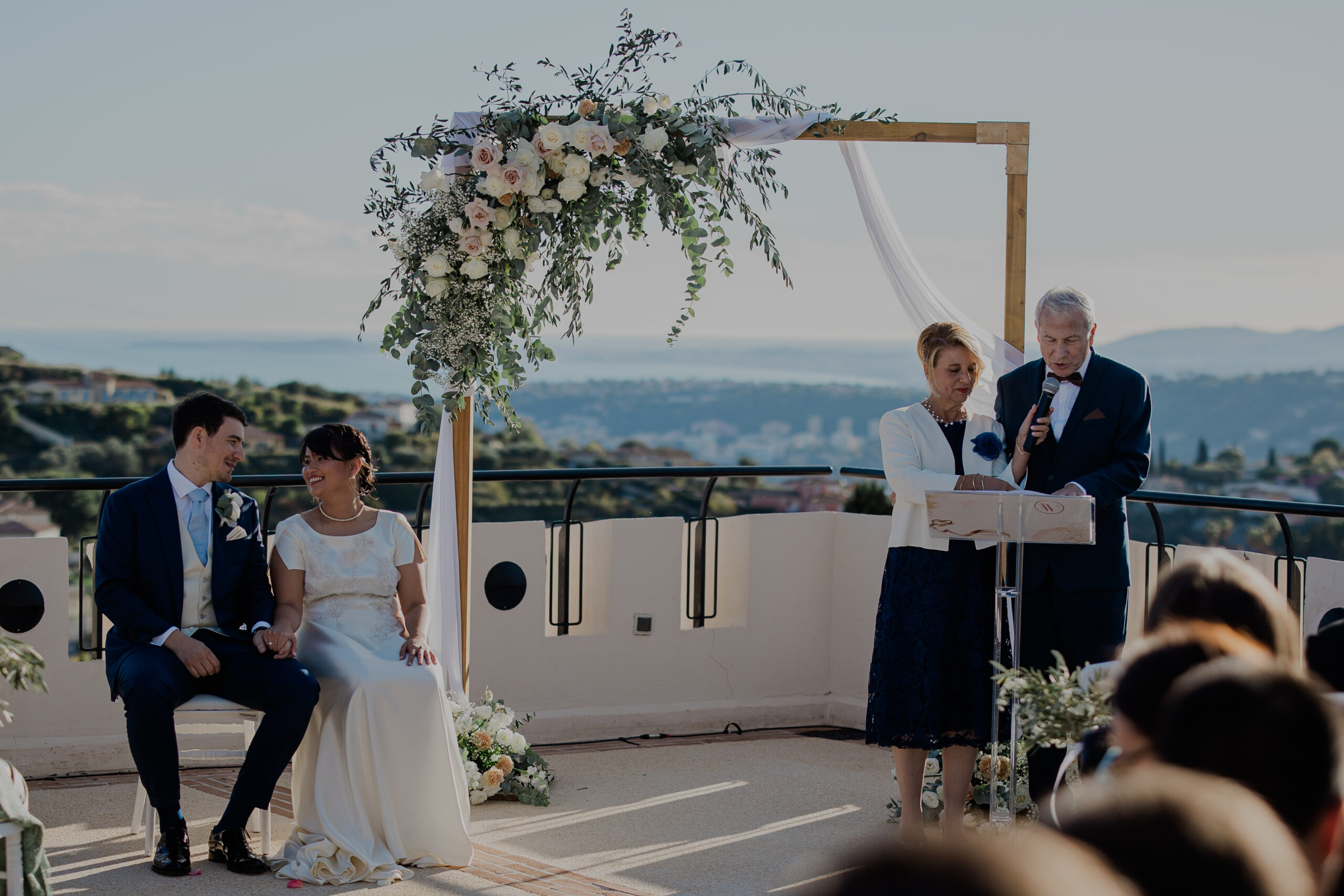 A destination wedding in France, captured by a wedding photographer uk
