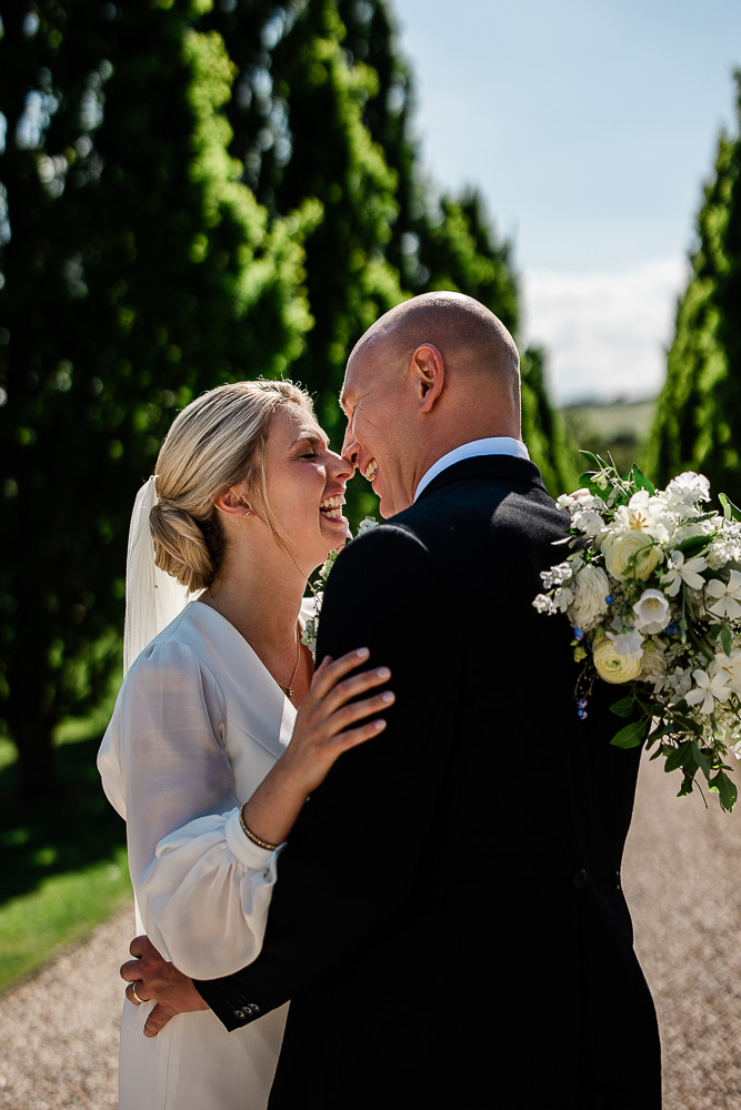 Documentary wedding photographer at Pynes House