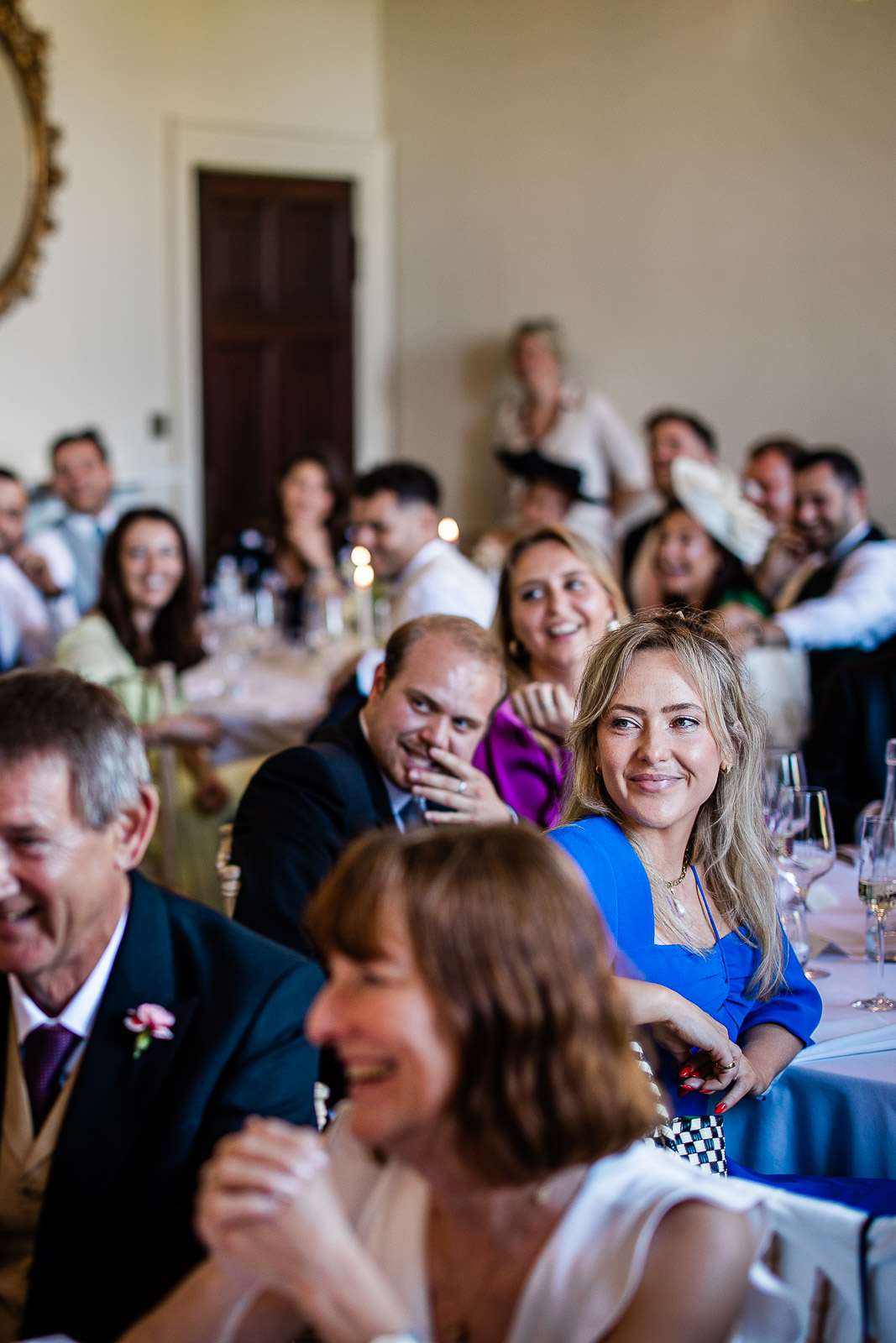 Documentary wedding photographer at Pynes House