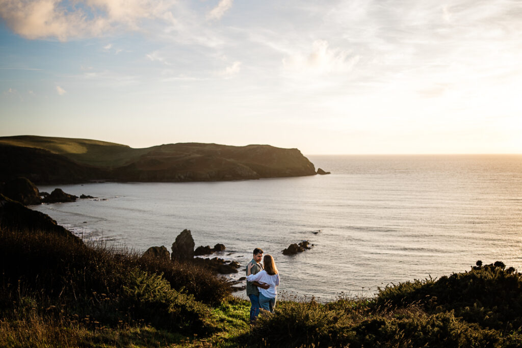 Candid engagement shoot photos