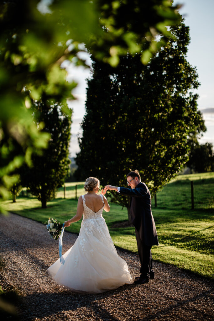 A documentary wedding photography capture at Pynes House