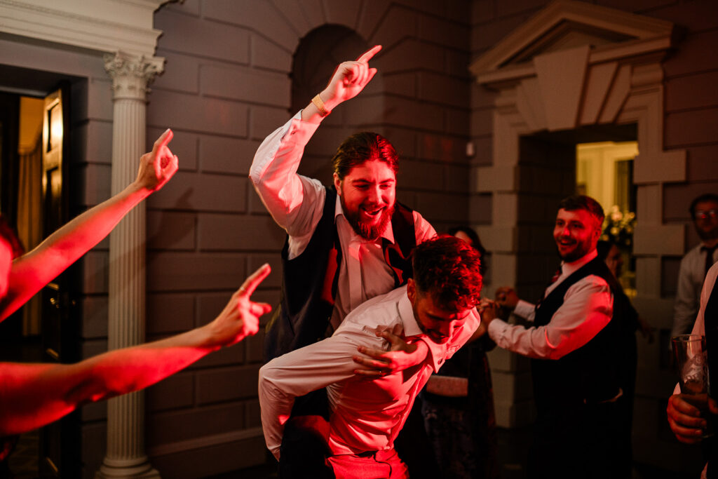 Runswick band during a country house wedding