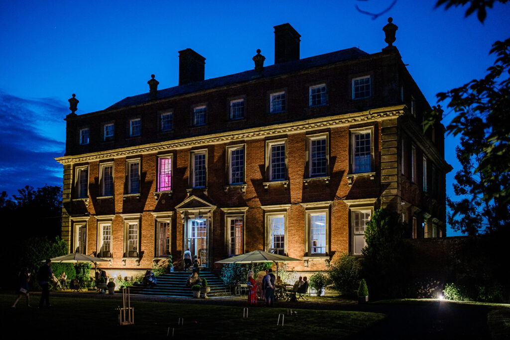 Davenport House in the evening