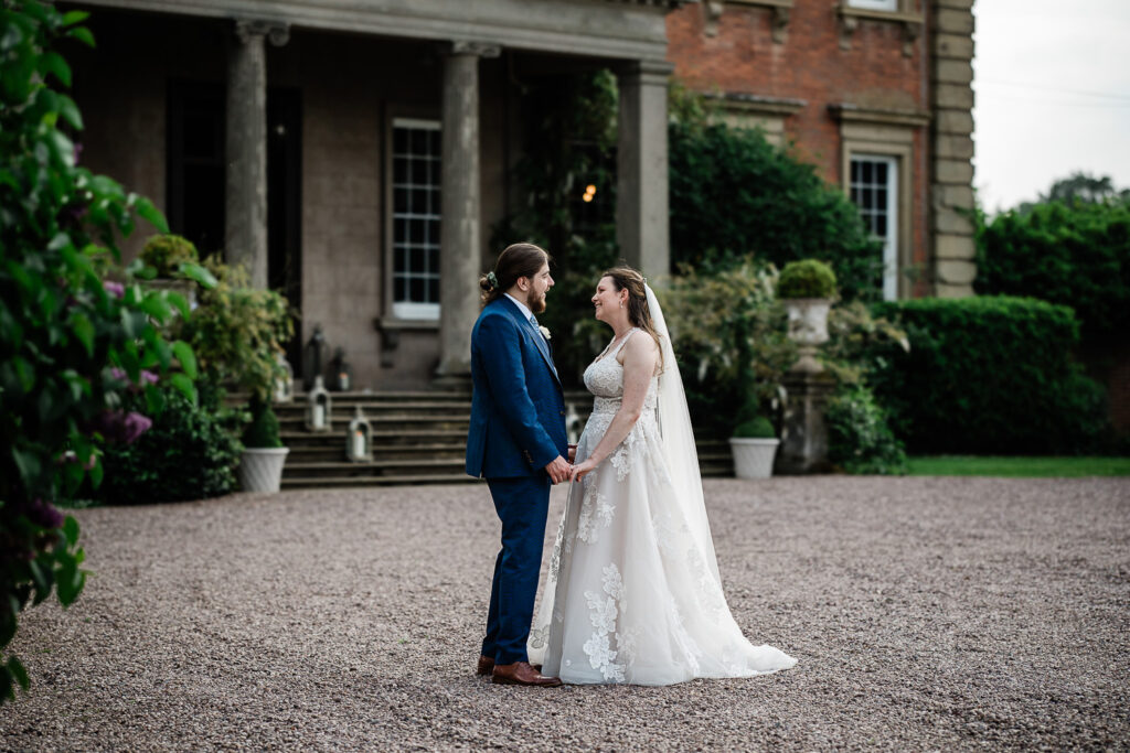 Couple photos at Davenport House