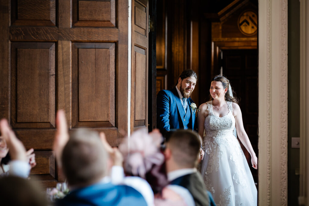 Reception captures by a Davennport House wedding photographer