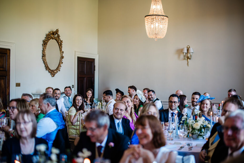 Documentary wedding photographer at Pynes House