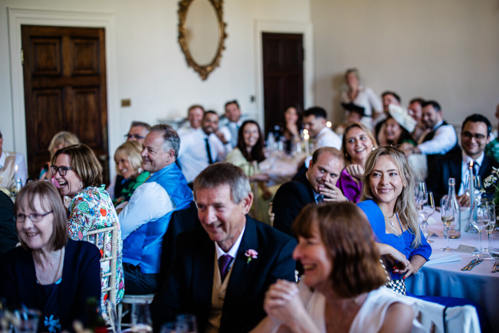 Documentary wedding photographer at Pynes House