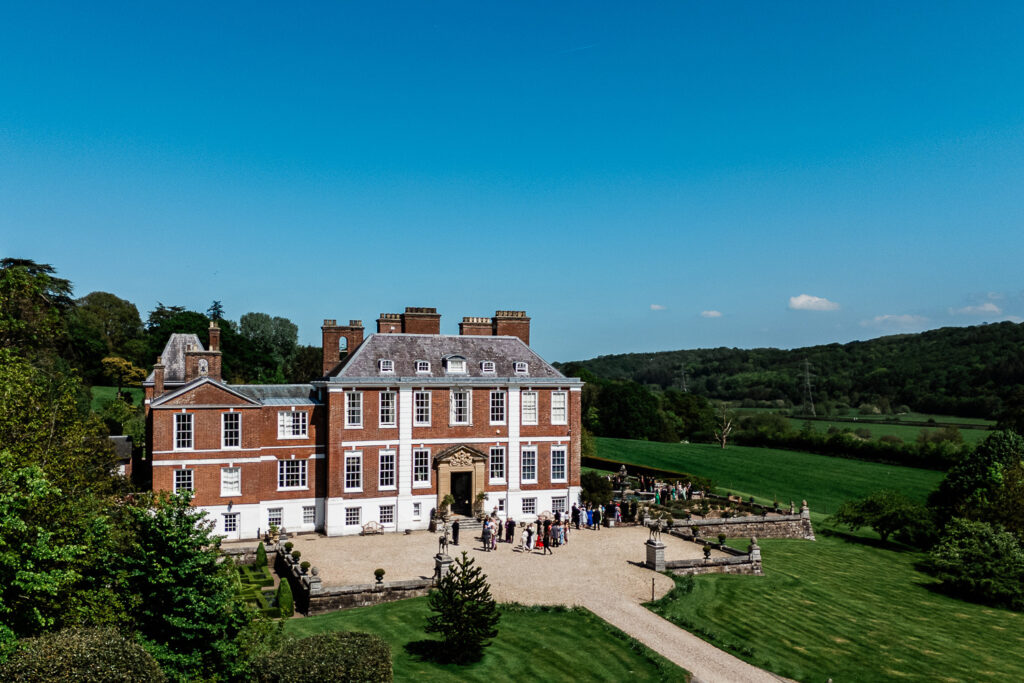 Documentary wedding photographer at Pynes House