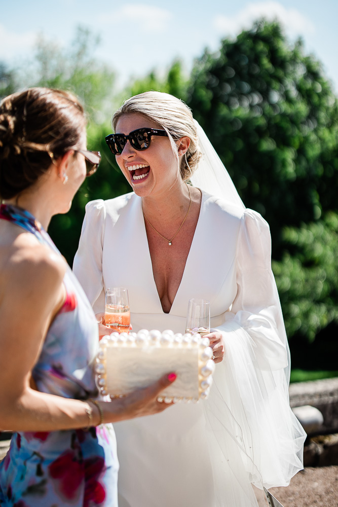 Documentary wedding photographer at Pynes House