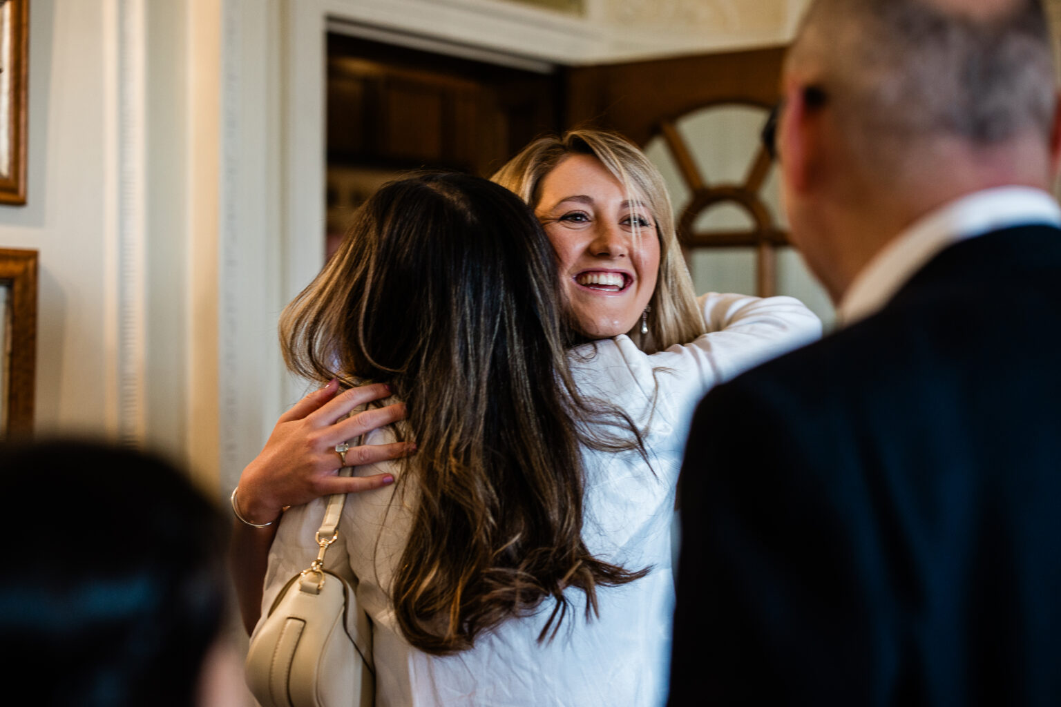 Documentary wedding photography by a Bovey Castle wedding photographer