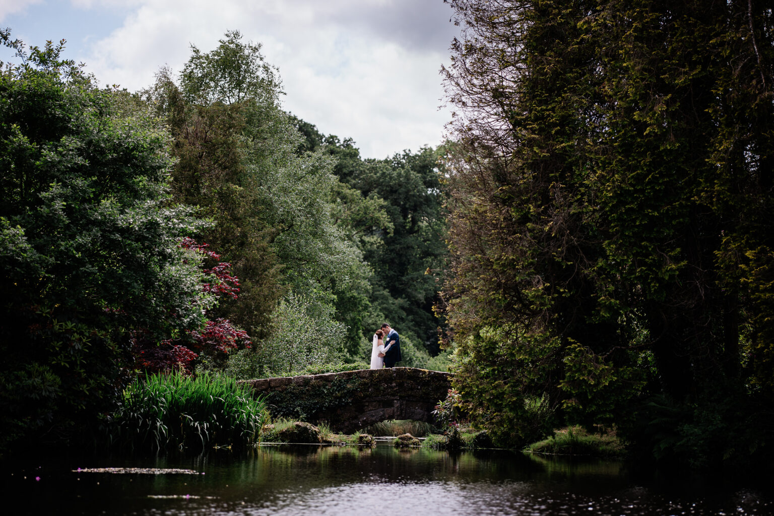 Candid couple photos at Bovey castle wedding venue