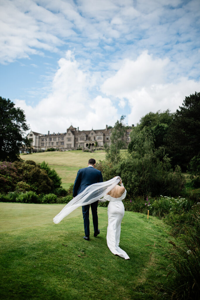 Bovey castle wedding photographer couple photos