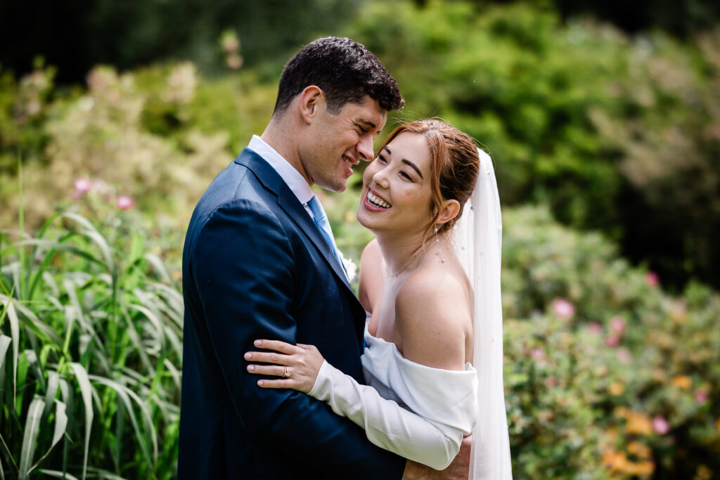 Documentary wedding photography at Bovey Castle
