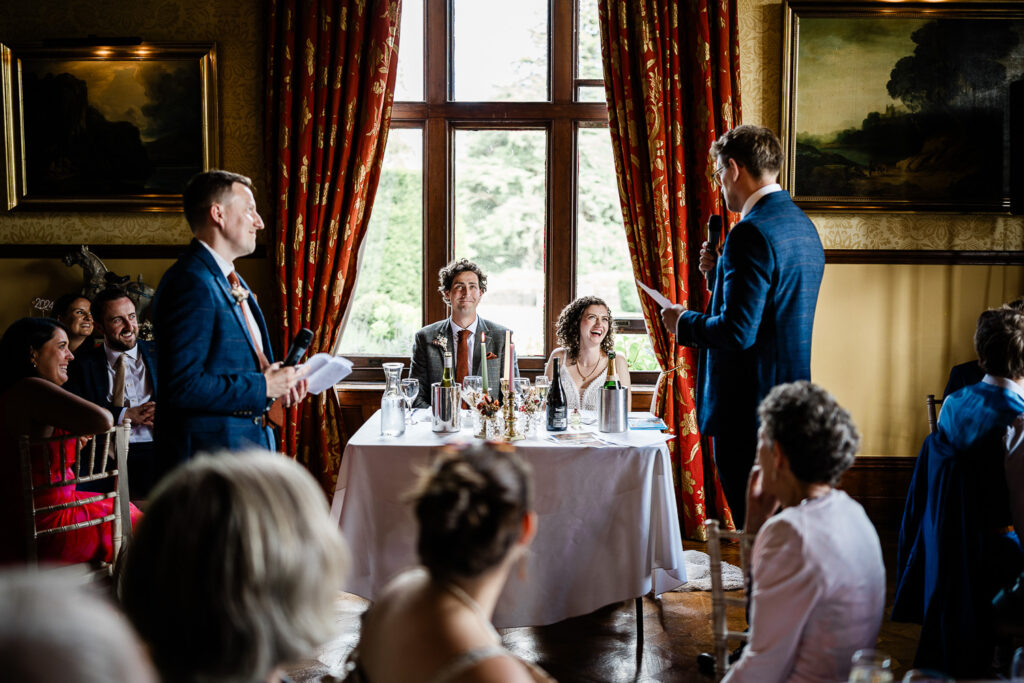 documentary wedding photography during the reception of a country house wedding in the UK