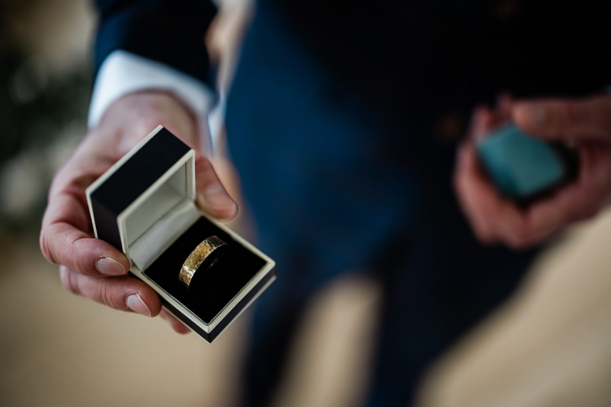 The wedding rings