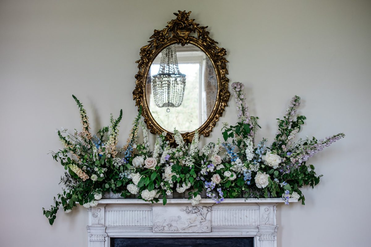 Luxury wedding flowers by The Rose Shed florists