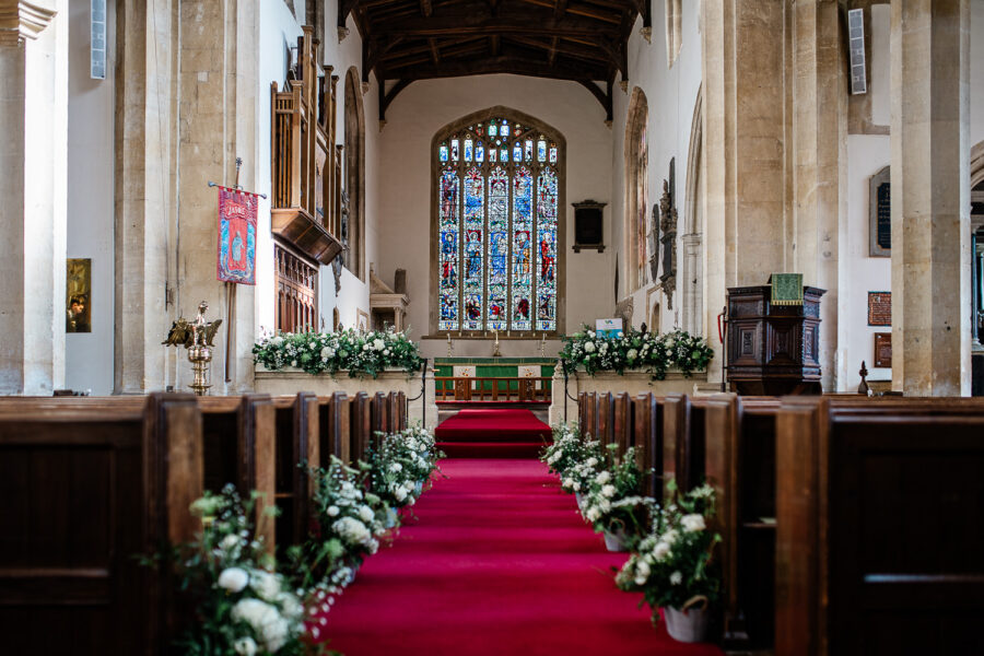A church in chipping norton, for a Cotswolds wedding