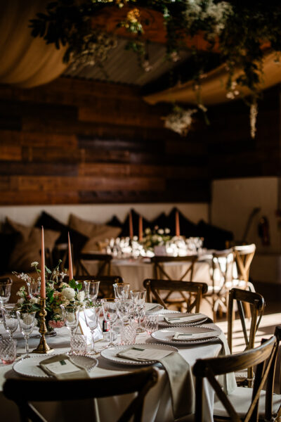 A wedding reception at Norton Grounds in the Cotswolds