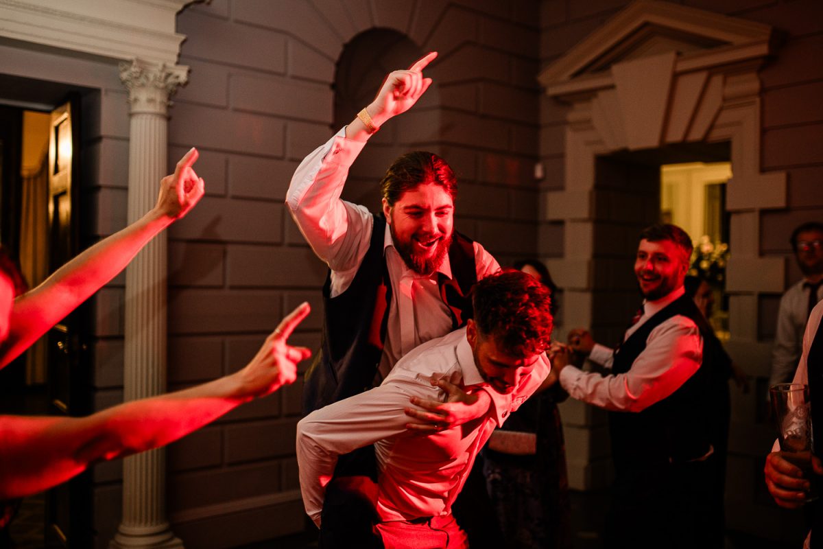 Runswick band during a country house wedding