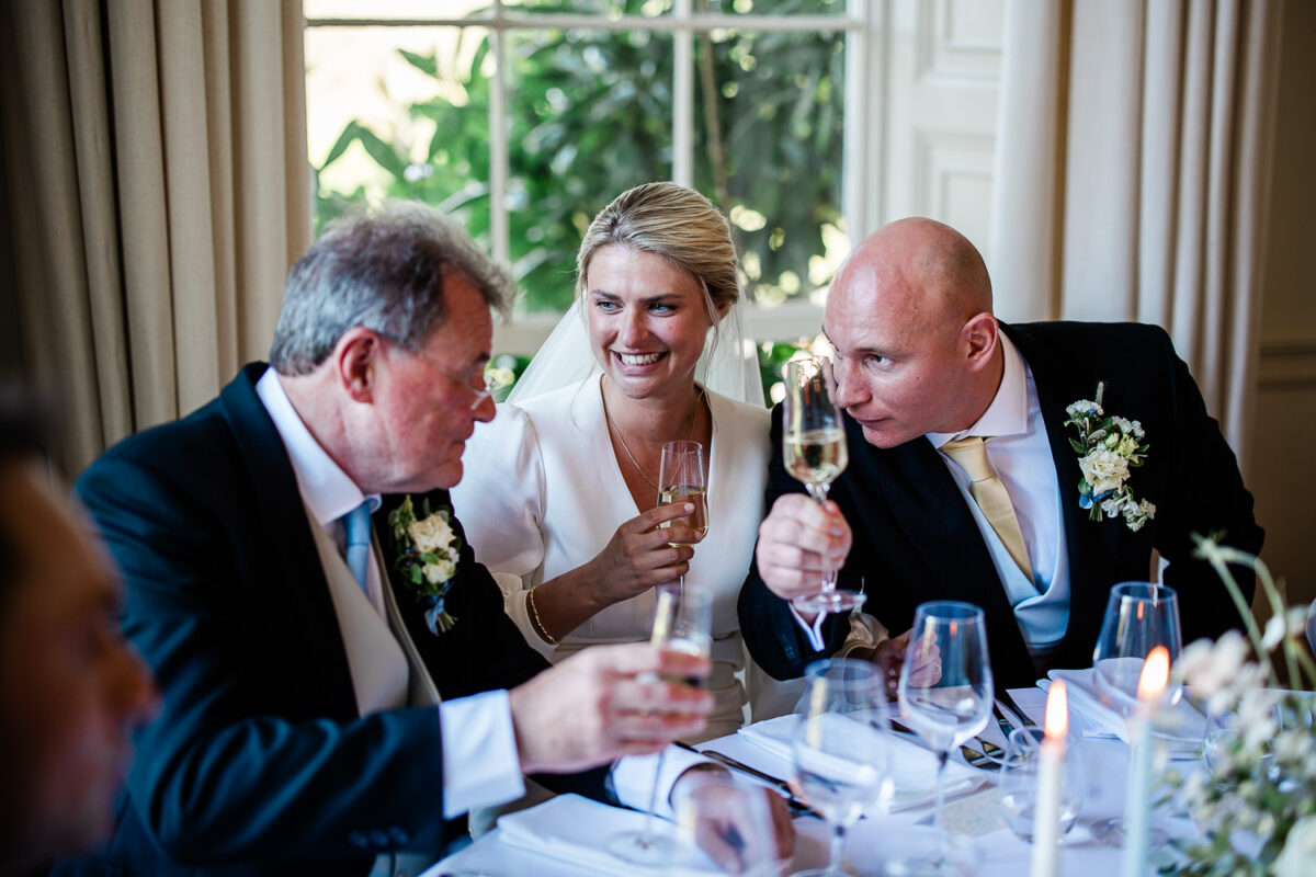 Documentary wedding photographer at Pynes House