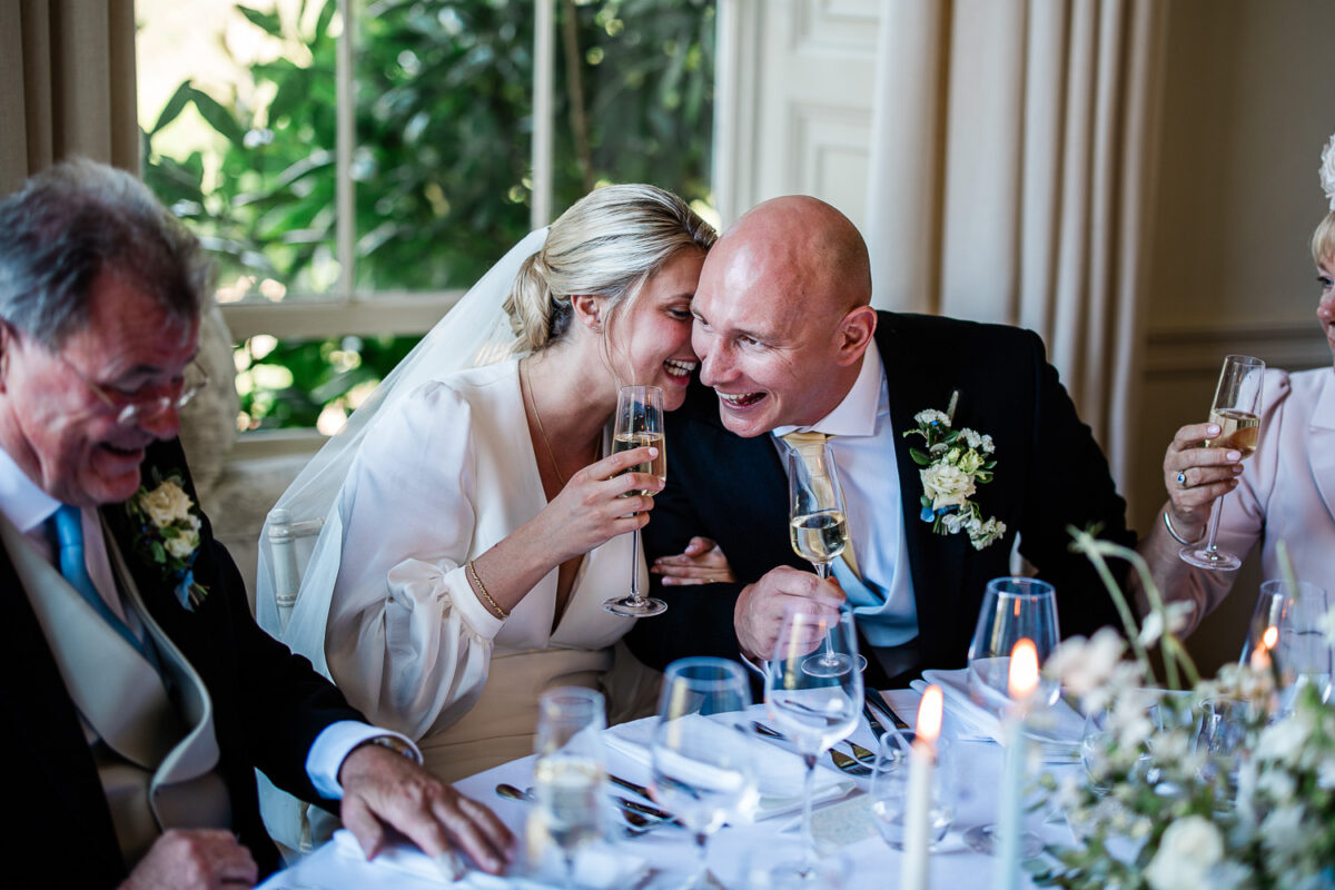 Documentary wedding photographer at Pynes House