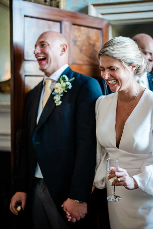 Speeches captured by a wedding photographer at Pynes House