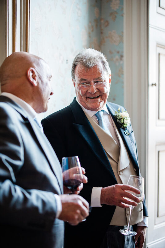 Documentary wedding photographer at Pynes House