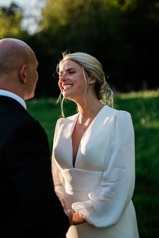 Documentary wedding photographer at Pynes House