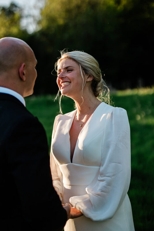 Documentary wedding photographer at Pynes House