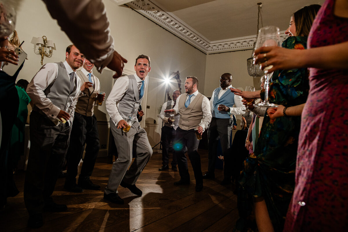 Wedding Photographer at Pynes House for evening dancing