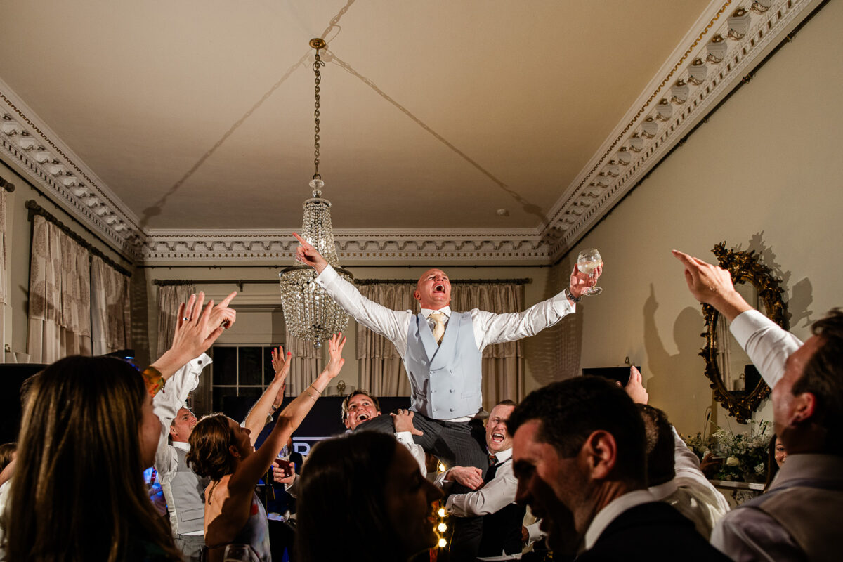 Wedding Photographer at Pynes House for evening dancing