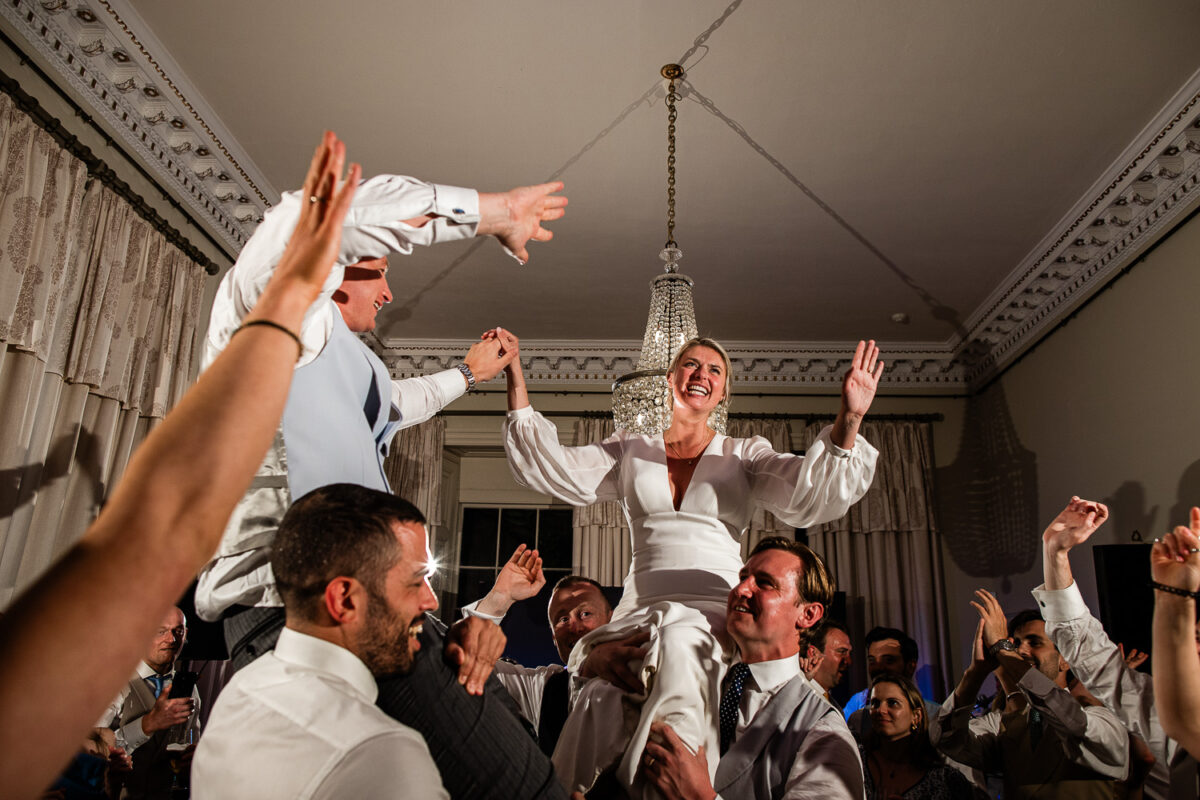 Wedding Photographer at Pynes House for evening dancing