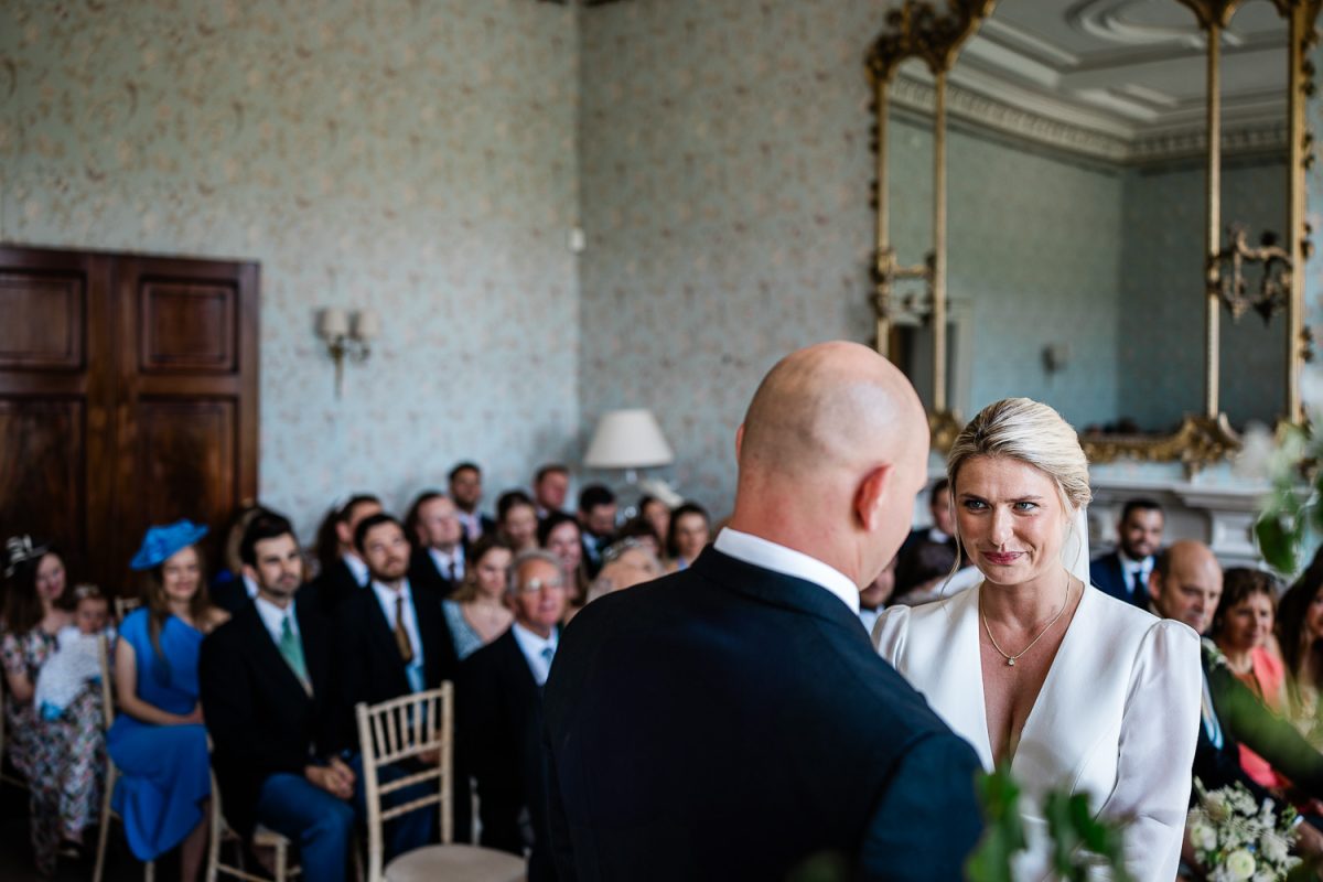 Documentary wedding photographer at Pynes House