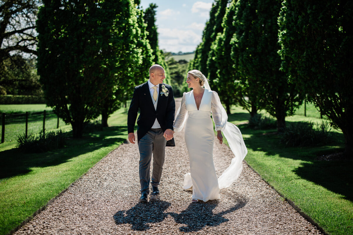 Documentary wedding photographer at Pynes House