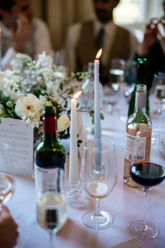 Wedding reception in Devon