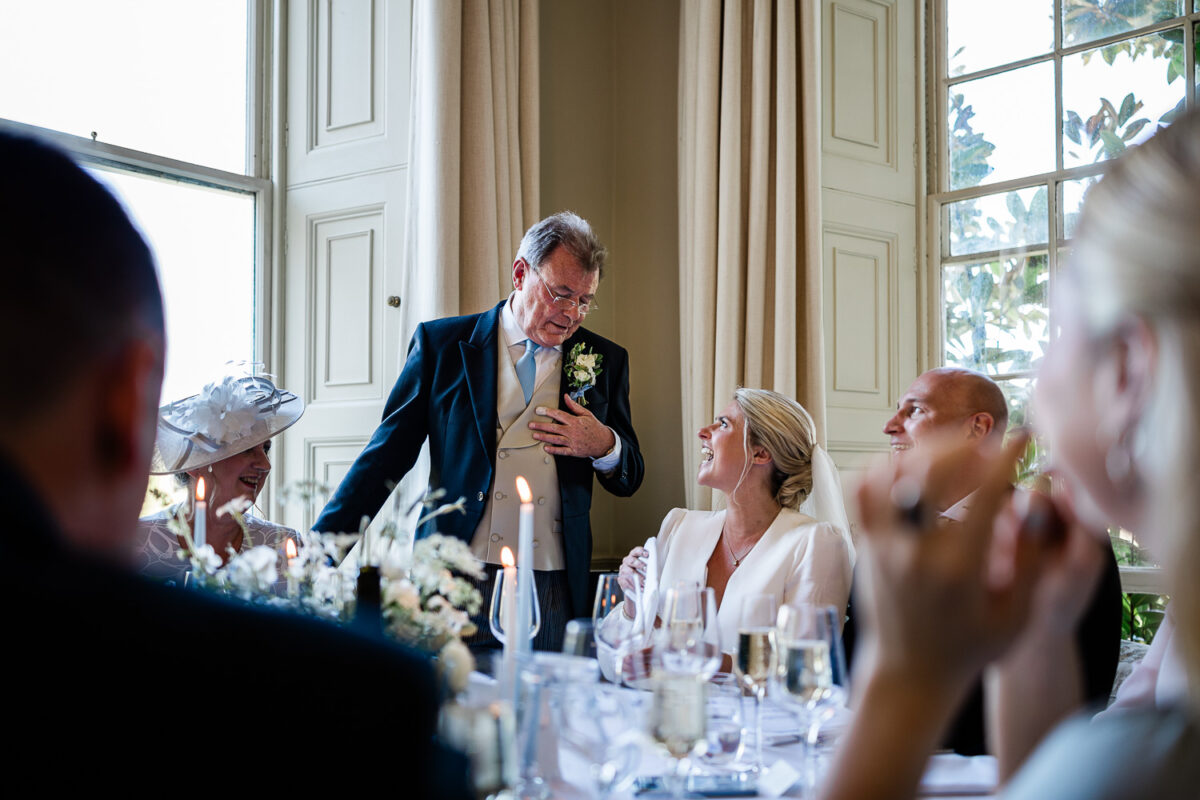 Wedding photographer at Pynes House stately home in Devon